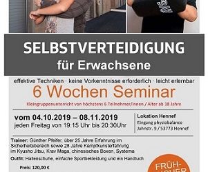 Selbstverteidigung – Seminar in Hennef – Rhein Sieg Kreis